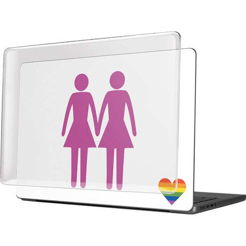 Pink Pride MacBook Pro 14in (2021-24) Case plus Skin